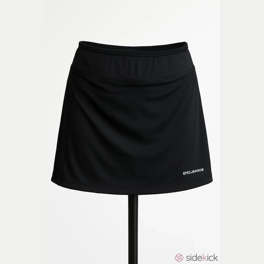 Lovin' Paris black lined golf skirt size medium